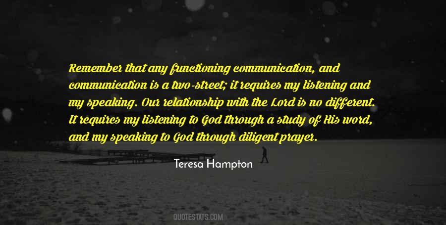 Listening Prayer Quotes #398142