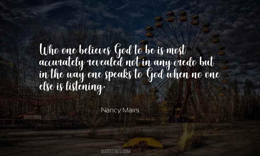 Listening Prayer Quotes #632221