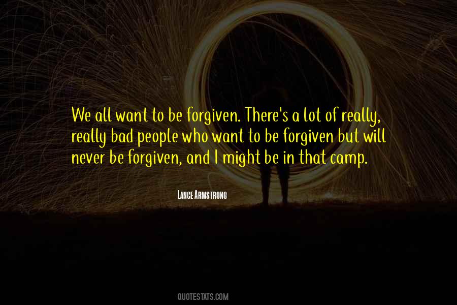 Cannot Be Forgiven Quotes #113244