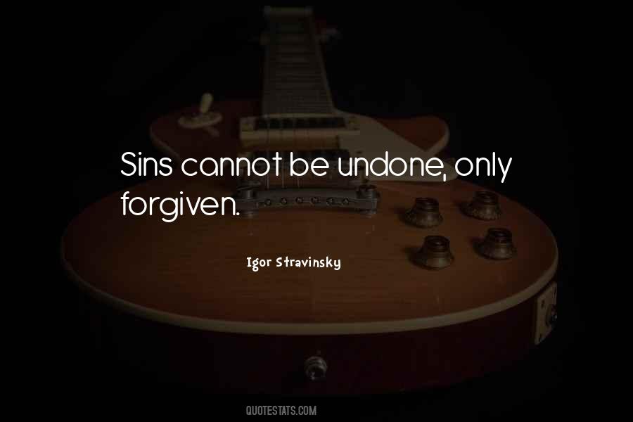 Cannot Be Forgiven Quotes #1279321