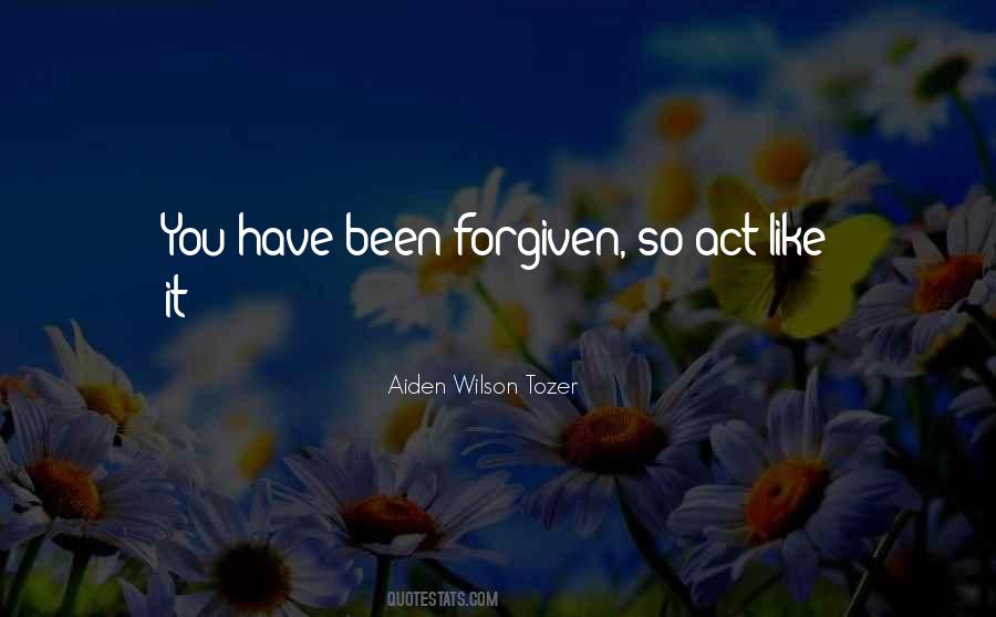 Cannot Be Forgiven Quotes #2535