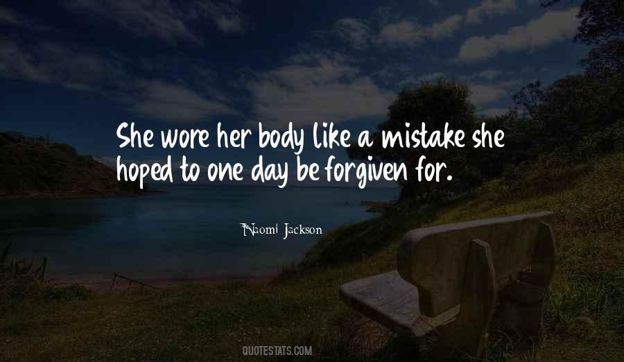 Cannot Be Forgiven Quotes #25623