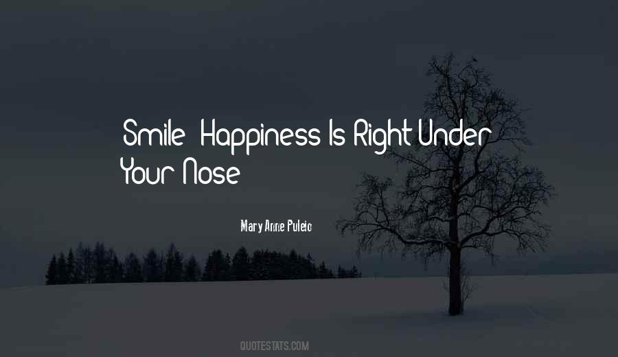 Smile Happiness Quotes #456713