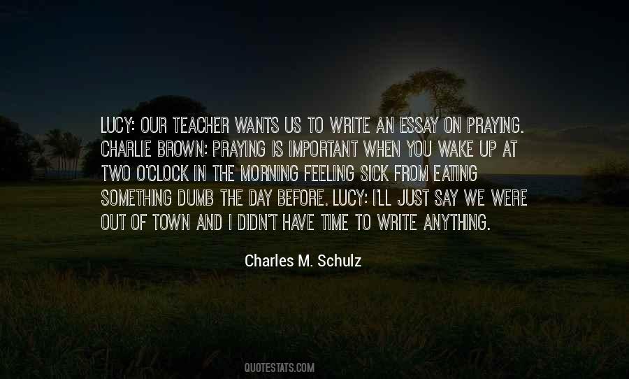 Time Before Writing Quotes #1852985