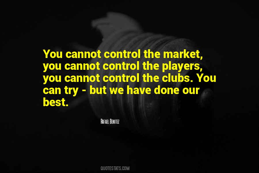 Cannot Control Quotes #1395210