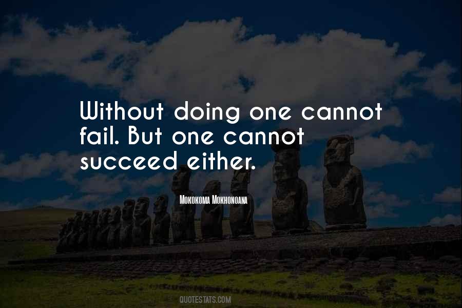 Cannot Fail Quotes #625031