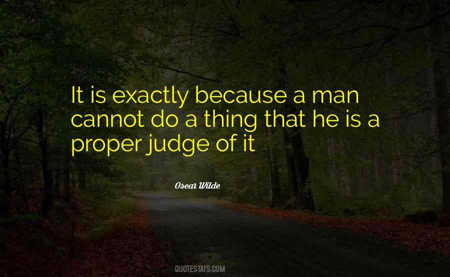 Cannot Judge Quotes #1406388