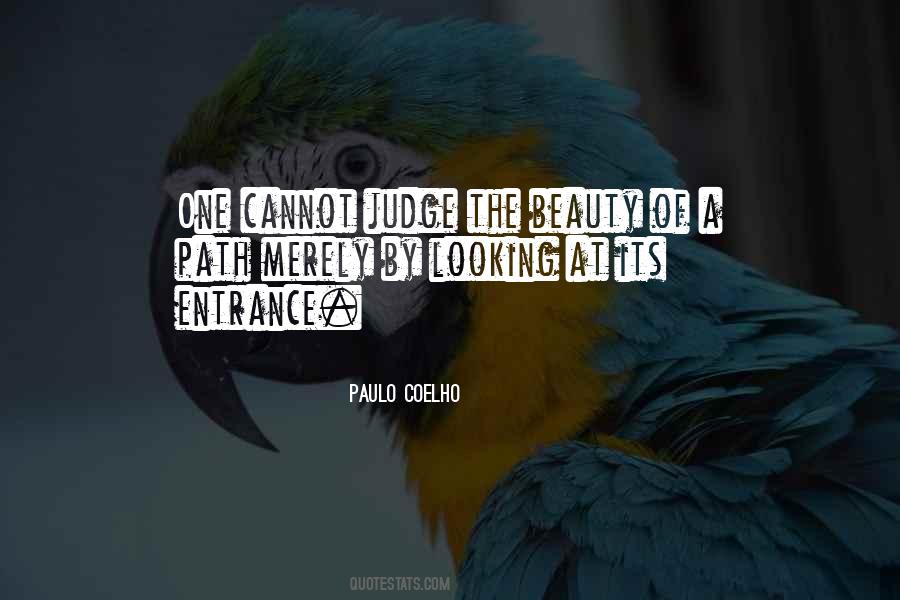 Cannot Judge Quotes #194813