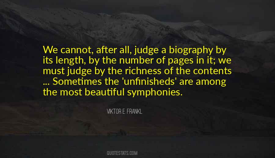 Cannot Judge Quotes #360346