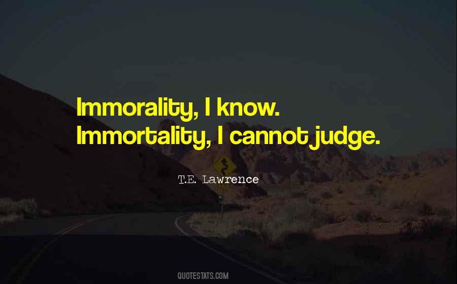 Cannot Judge Quotes #392202