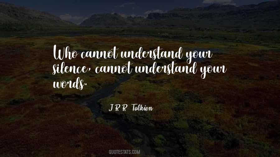 Cannot Understand Quotes #1136680