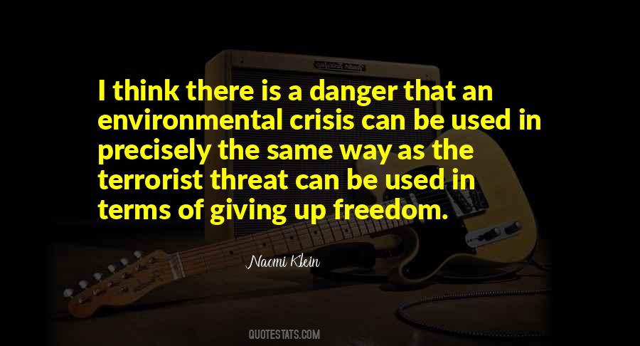 Environmental Crisis Quotes #433540