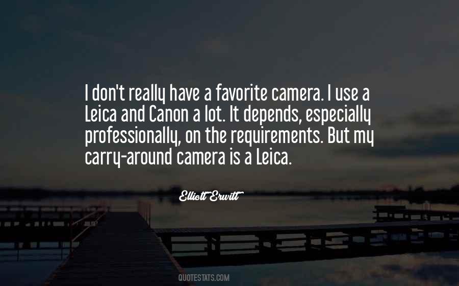 Canon Camera Quotes #241110