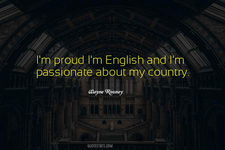 English Country Quotes #1480372