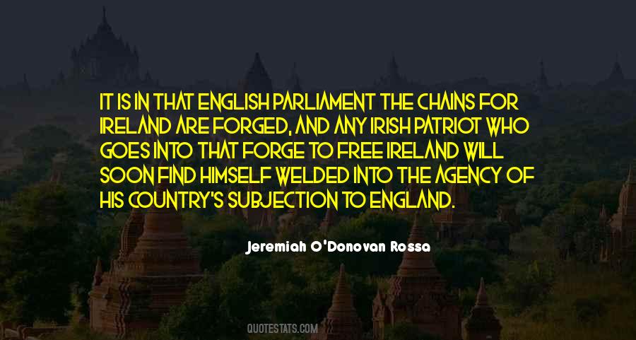 English Country Quotes #1575490
