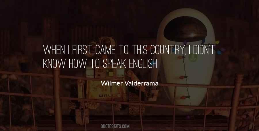 English Country Quotes #577955