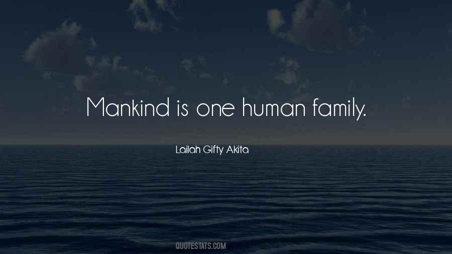 One Human Quotes #1117339