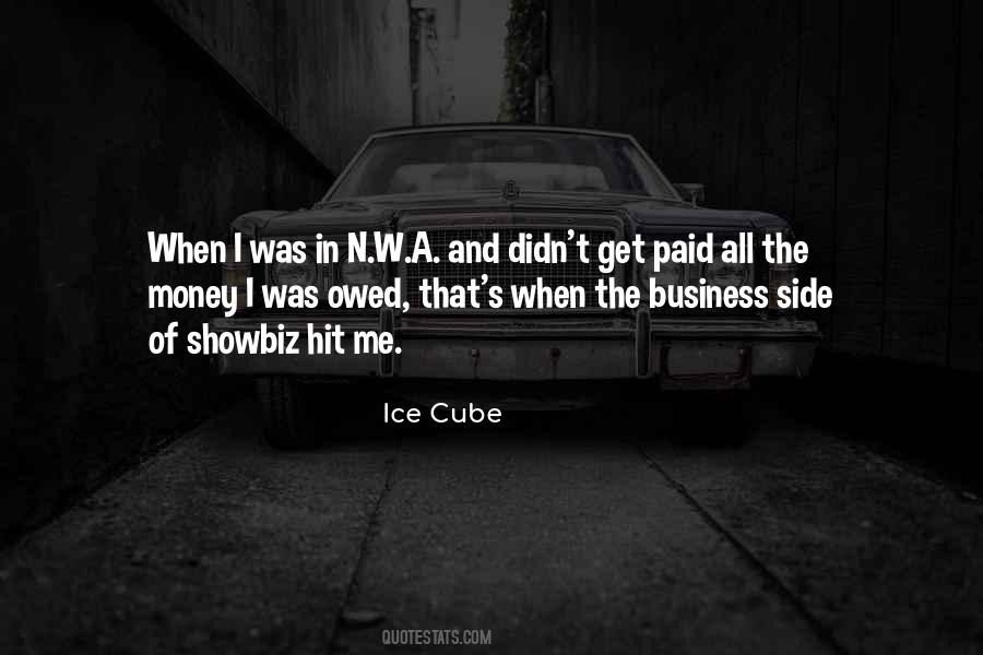 Money That Is Owed Quotes #143942
