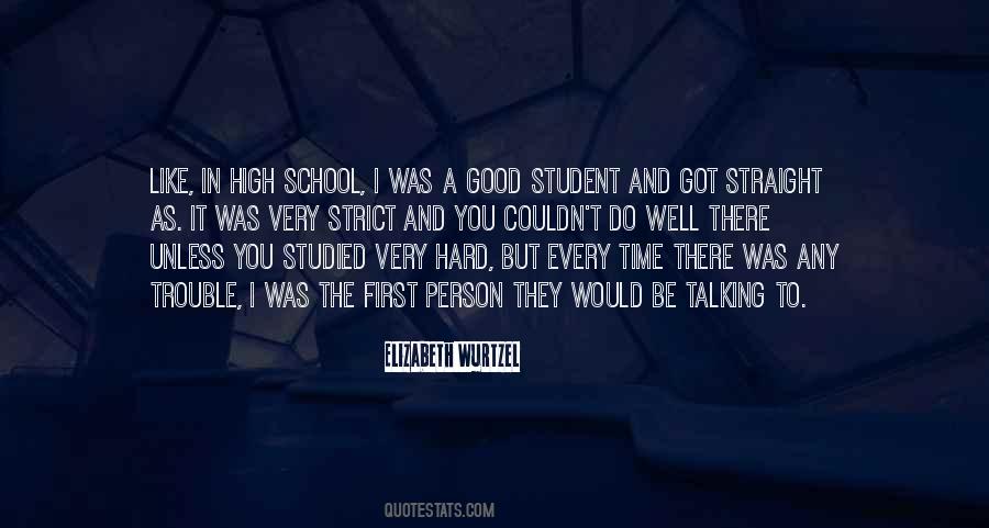 A Good Student Quotes #1837571