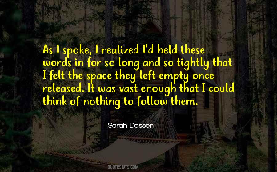 Left Empty Quotes #1855424