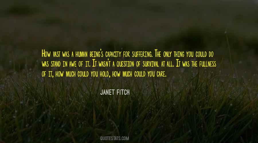 Capacity To Care Quotes #1258343