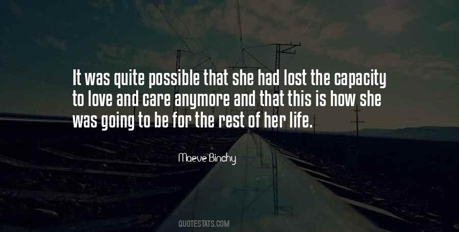Capacity To Care Quotes #1470936