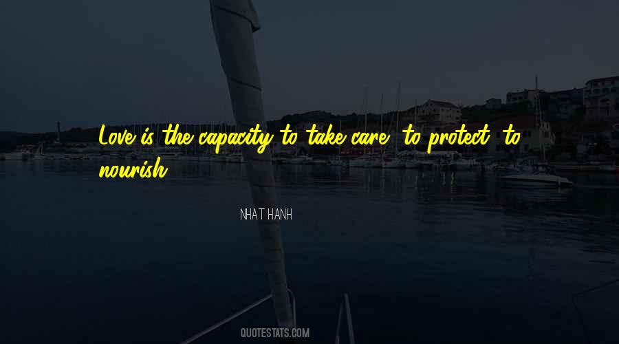 Capacity To Care Quotes #793701