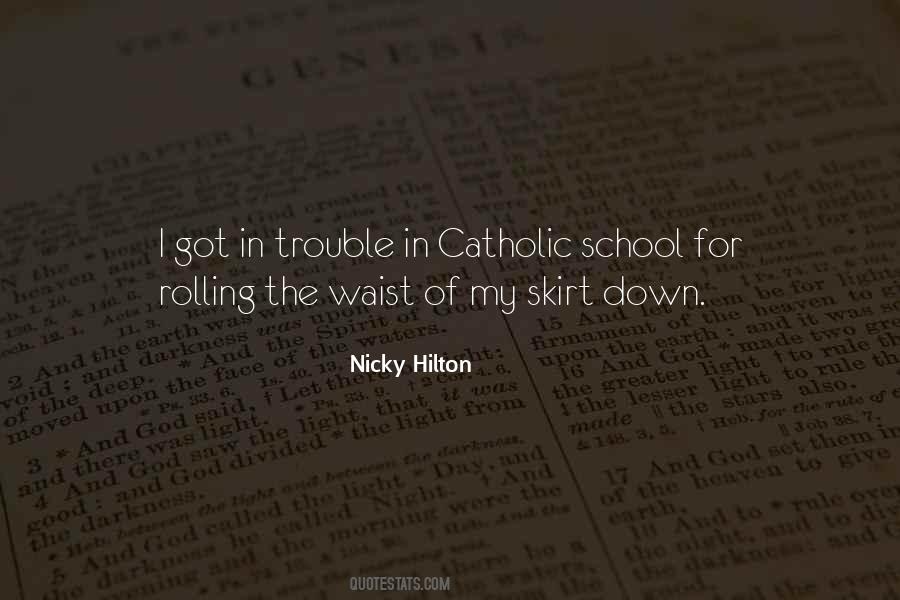 Catholic School Quotes #1112065