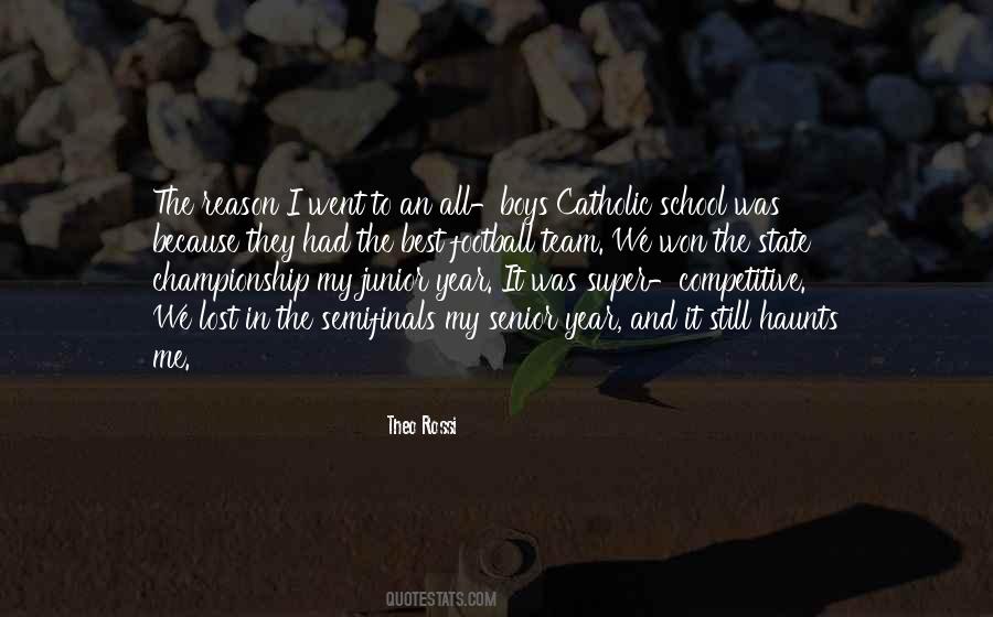 Catholic School Quotes #1162101