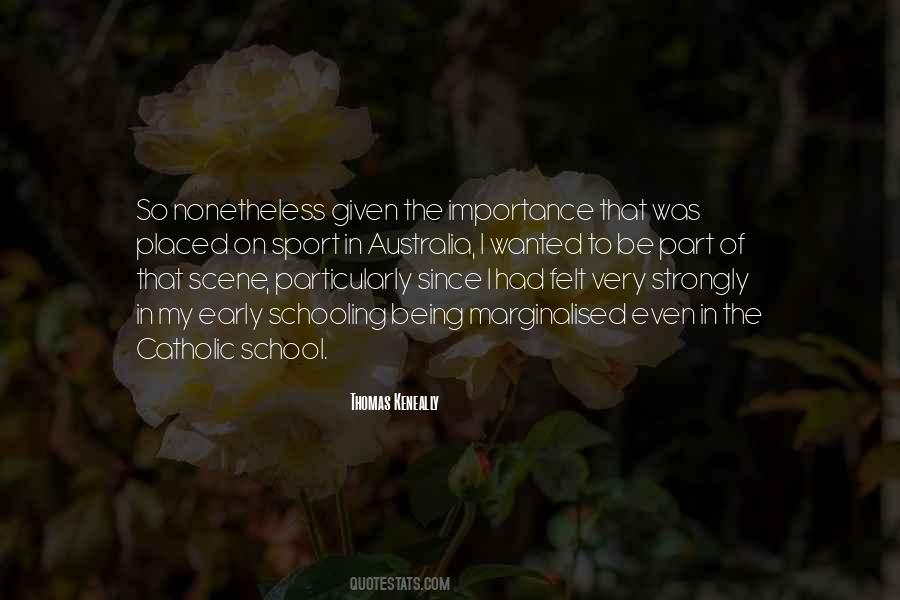 Catholic School Quotes #243575