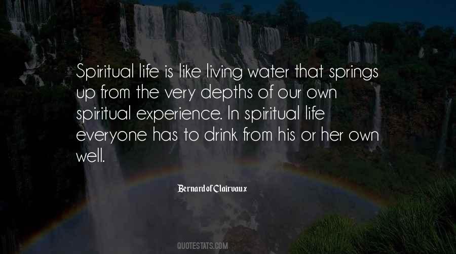 Living Water Quotes #1030483