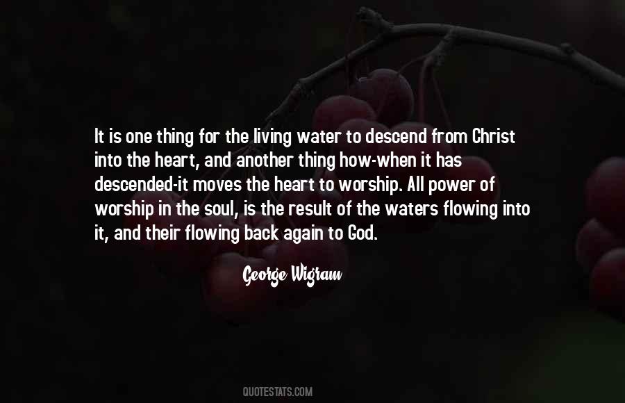 Living Water Quotes #1439945