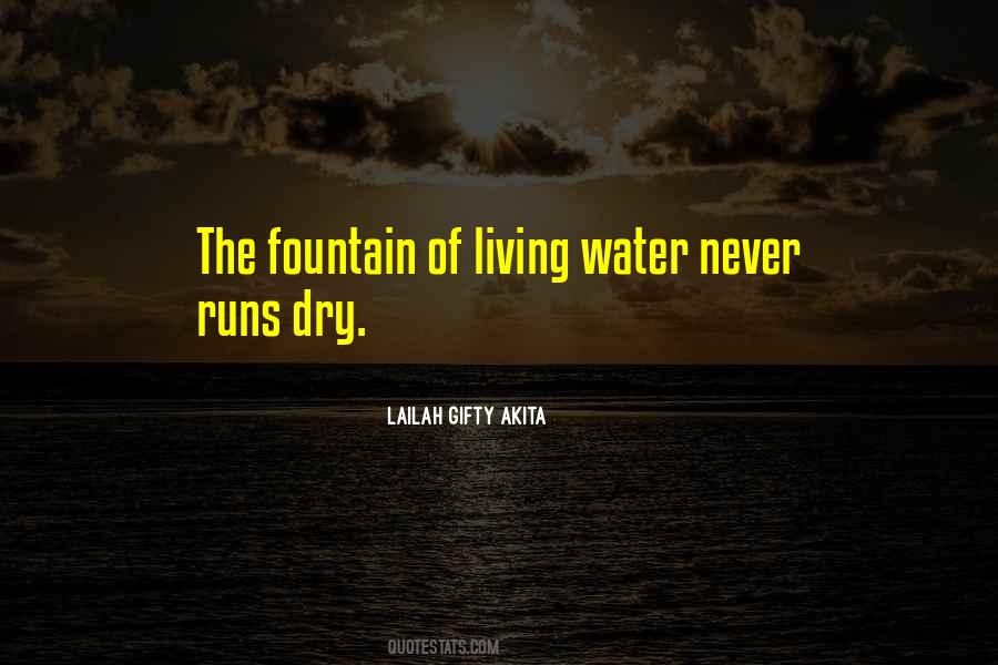 Living Water Quotes #1554800