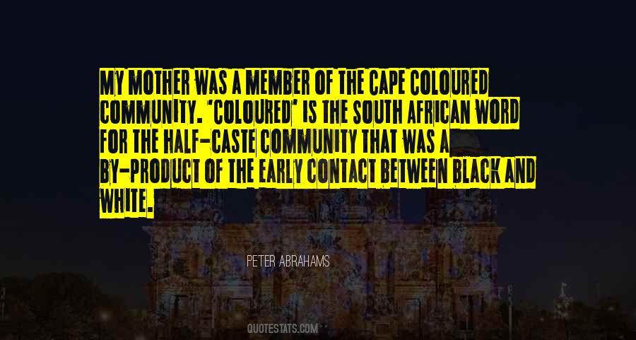 Cape Coloured Quotes #677089