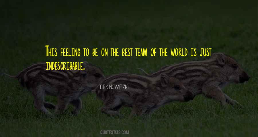 Indescribable Feeling Quotes #344745