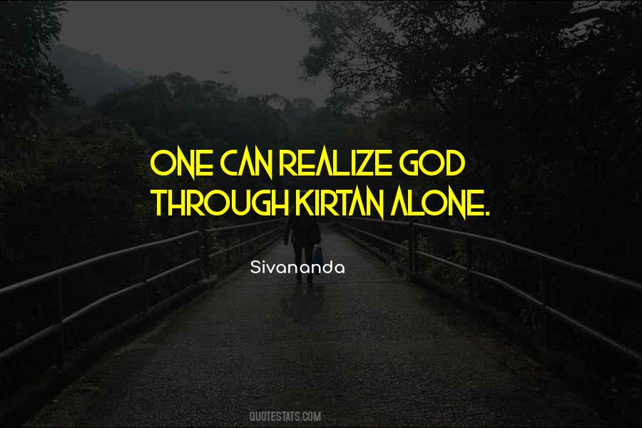 Realize God Quotes #1750806