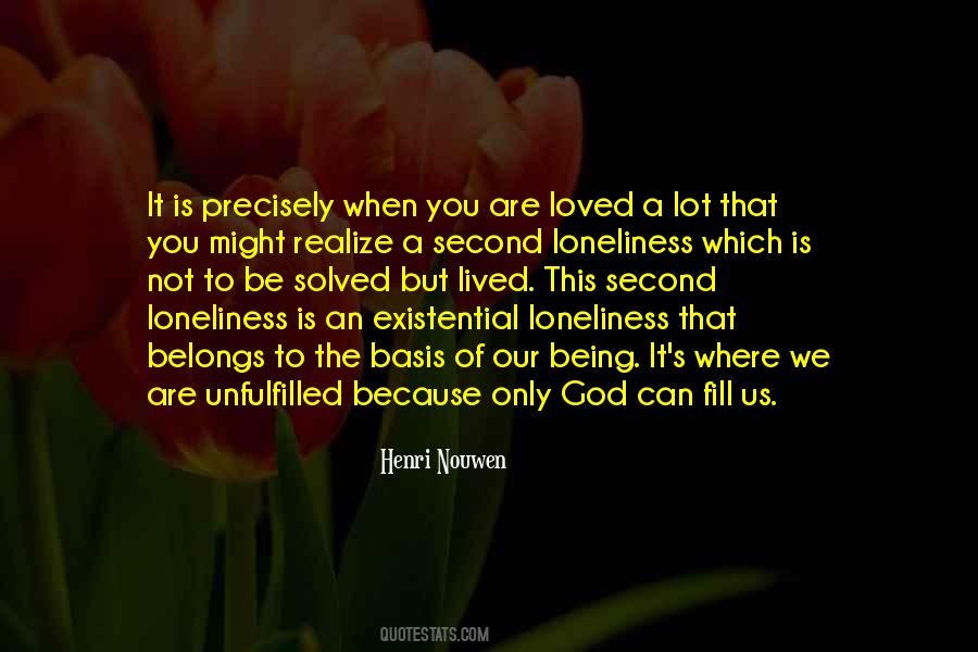 Realize God Quotes #70772