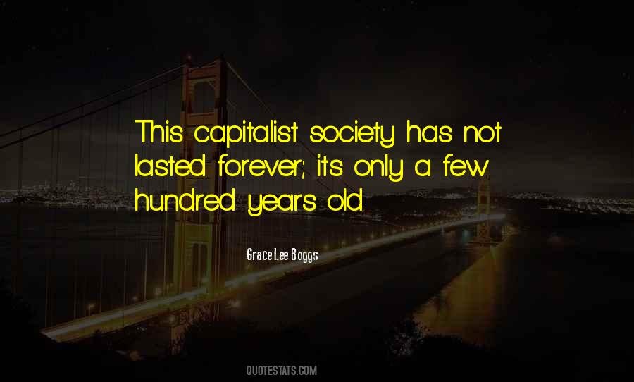 Capitalist Society Quotes #1318670