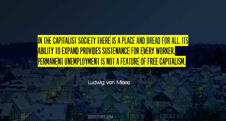 Capitalist Society Quotes #397246