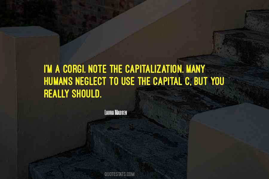 Capitalization Quotes #665880