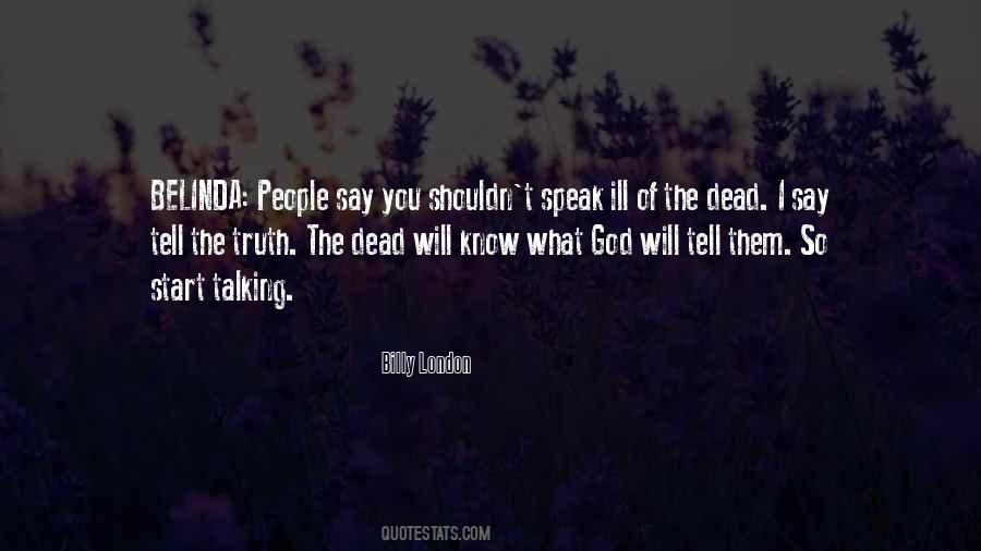 Dead God Quotes #137605