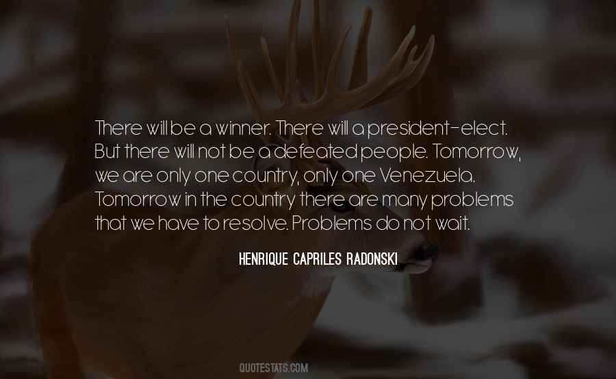 Capriles Radonski Quotes #171078