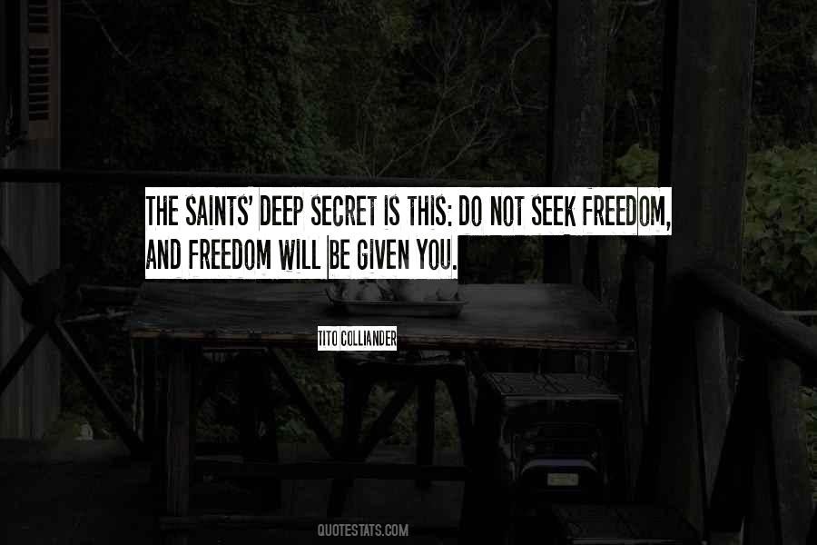 Quotes About The Saints #968410