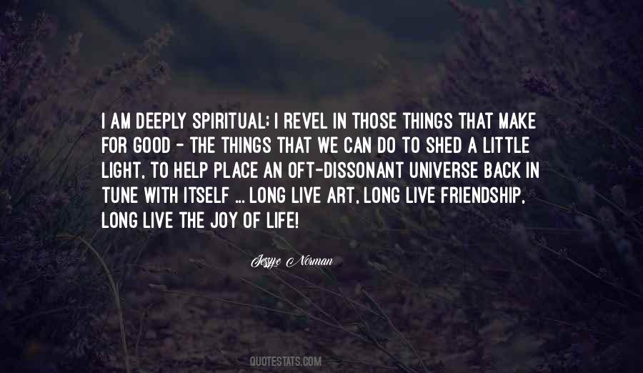Universe Spiritual Quotes #19568
