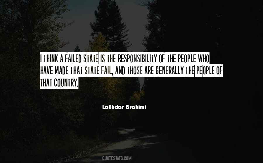 Failed State Quotes #1098052