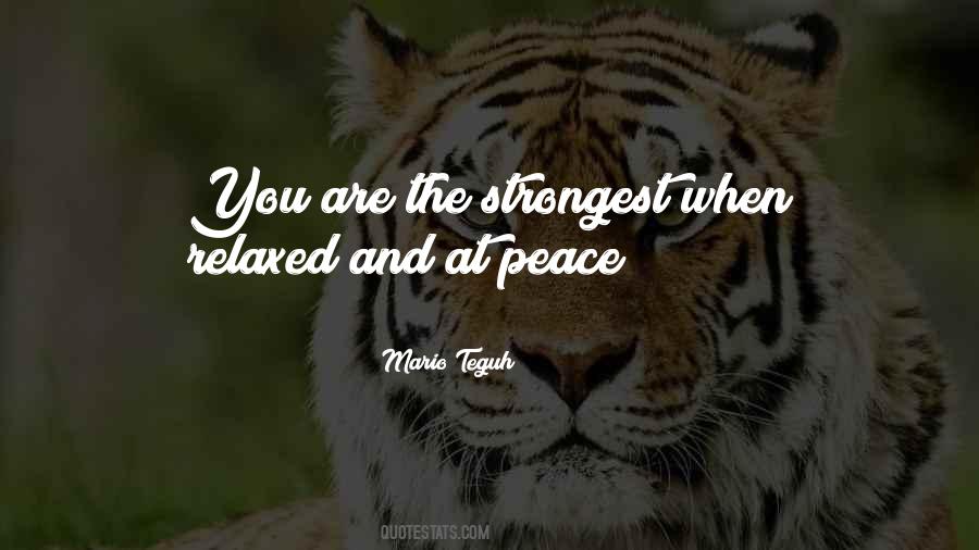 You Are The Strongest Quotes #1574718