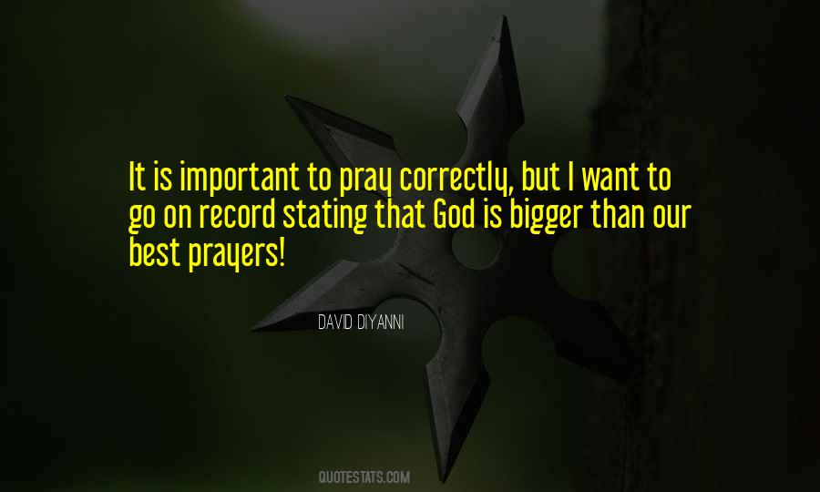 Pray God Quotes #43076