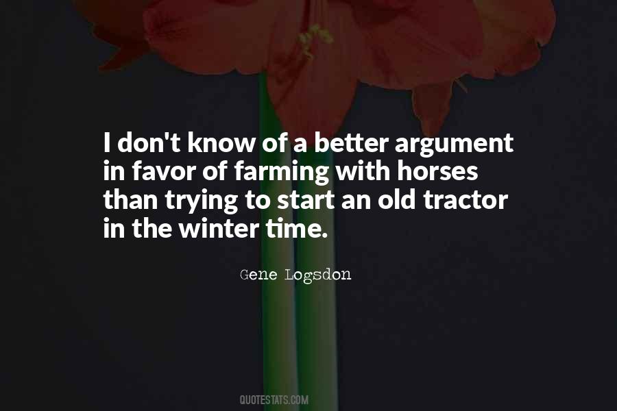 Old Tractor Quotes #1445897