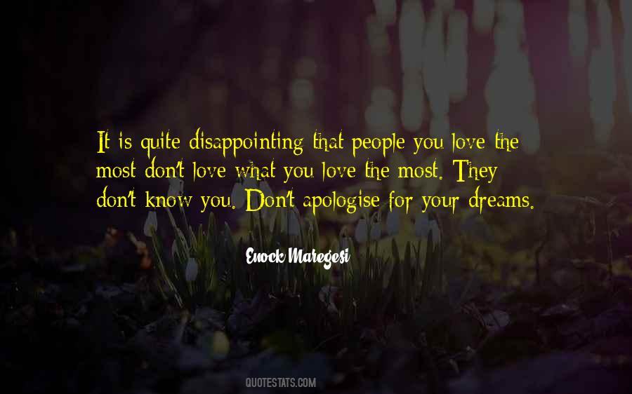 Know They Love Quotes #109374