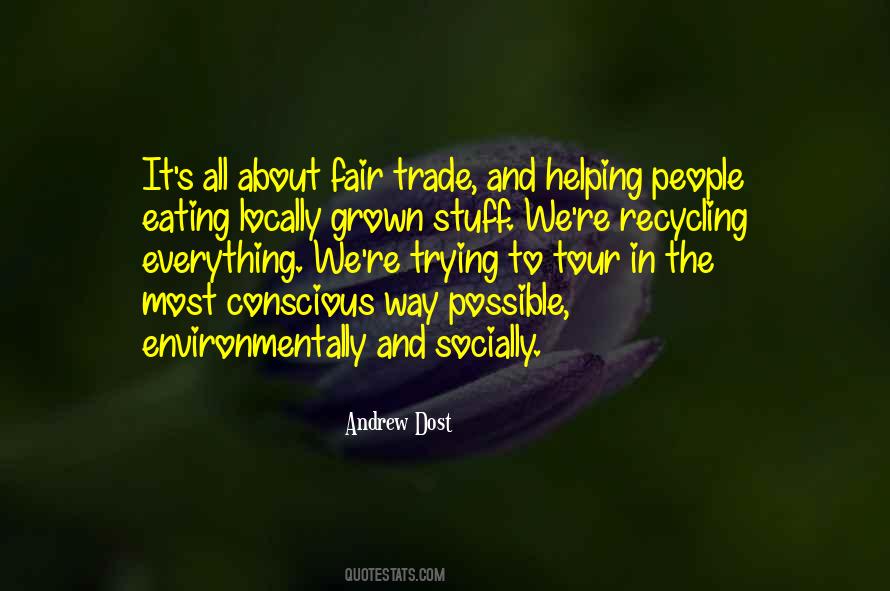 Environmentally Conscious Quotes #786452